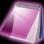 _purple pack_ Notepad or Textfile Icon