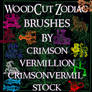Zodiac Antique Woodcuts