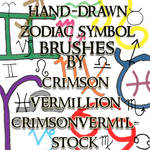 Zodiac Hand Drawn Symbols