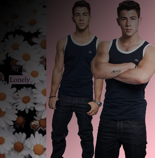 nick jonas flowers by elizabethjonas on DeviantArt