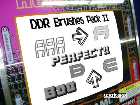 DDR Brushes Pack II