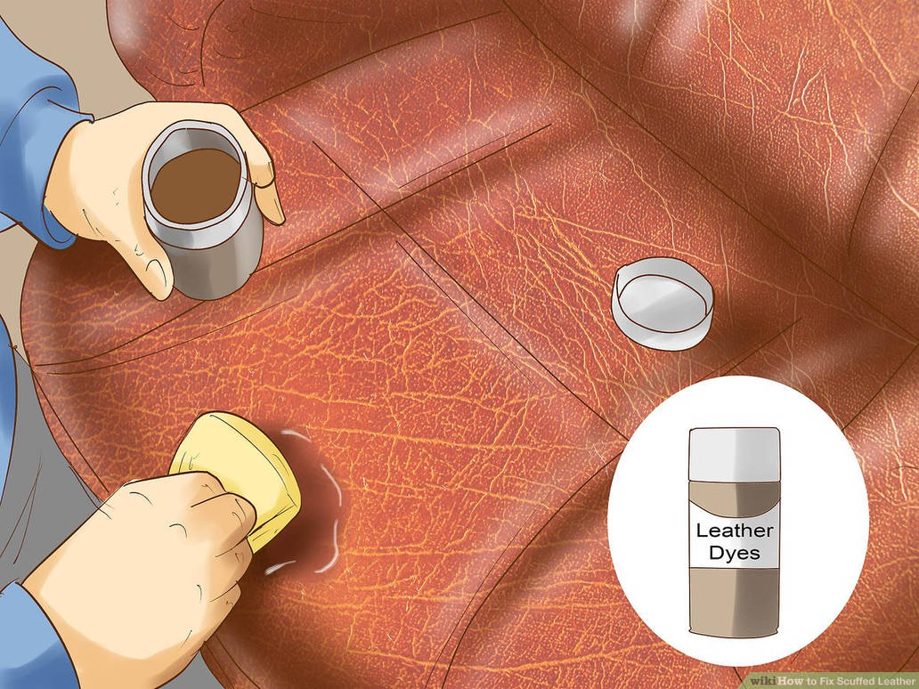 How to Cover Scratches in Leather Furniture by vintageleather121 on