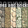 Stones and bricks