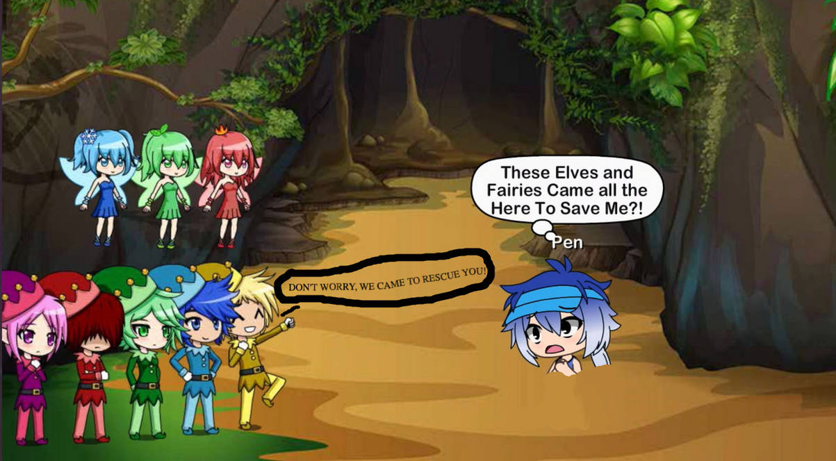 Elves and Fairies to the Rescue by princessugarpie101 on DeviantArt