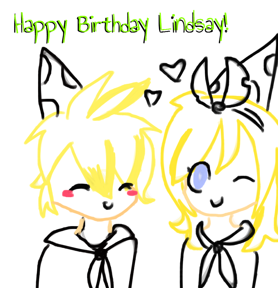 Happy birthday lindsay! by 98zelda on DeviantArt