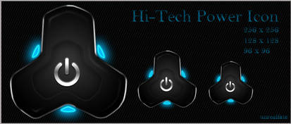 Hi-Tech Power Icon