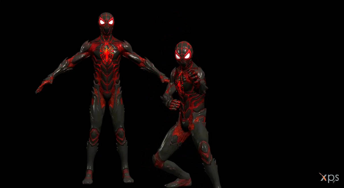 Marvel Spider-man 2 BIOMECHANICAL SUIT XPS by YamatoKazakiri on DeviantArt