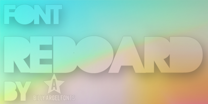 Reboard Font