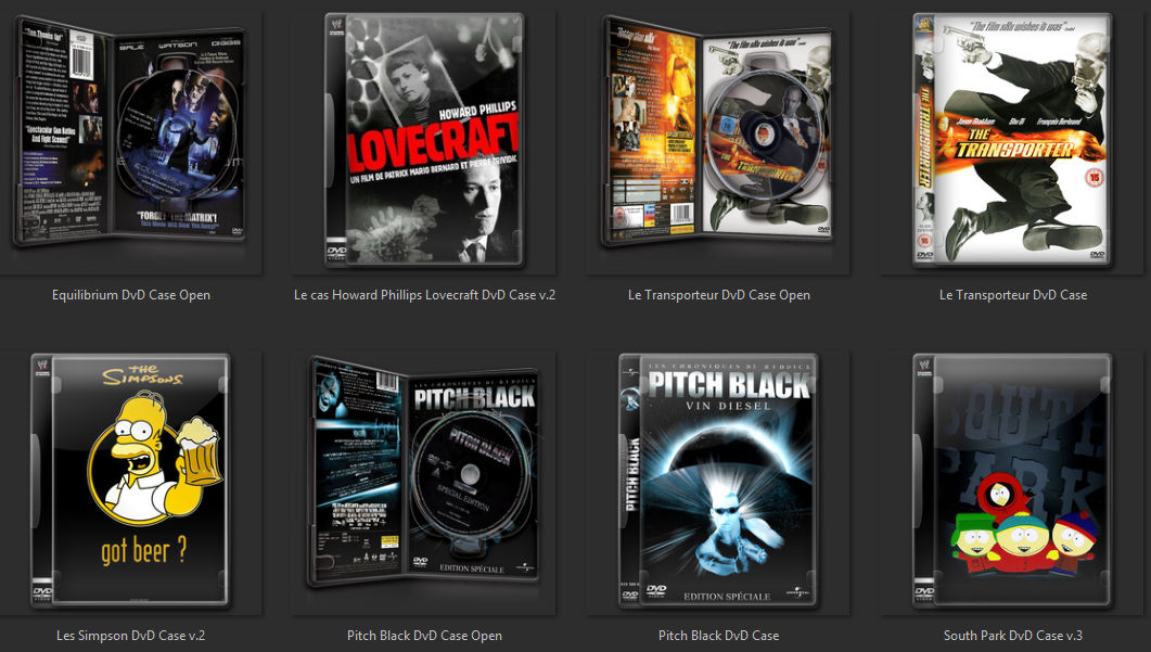 DvD Case Icon Pack Special 51 by CyberArtefact on DeviantArt