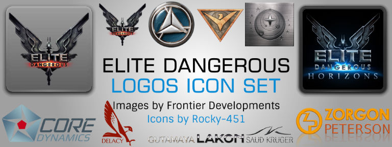 Elite Dangerous - Logos Icon Set (Mac)