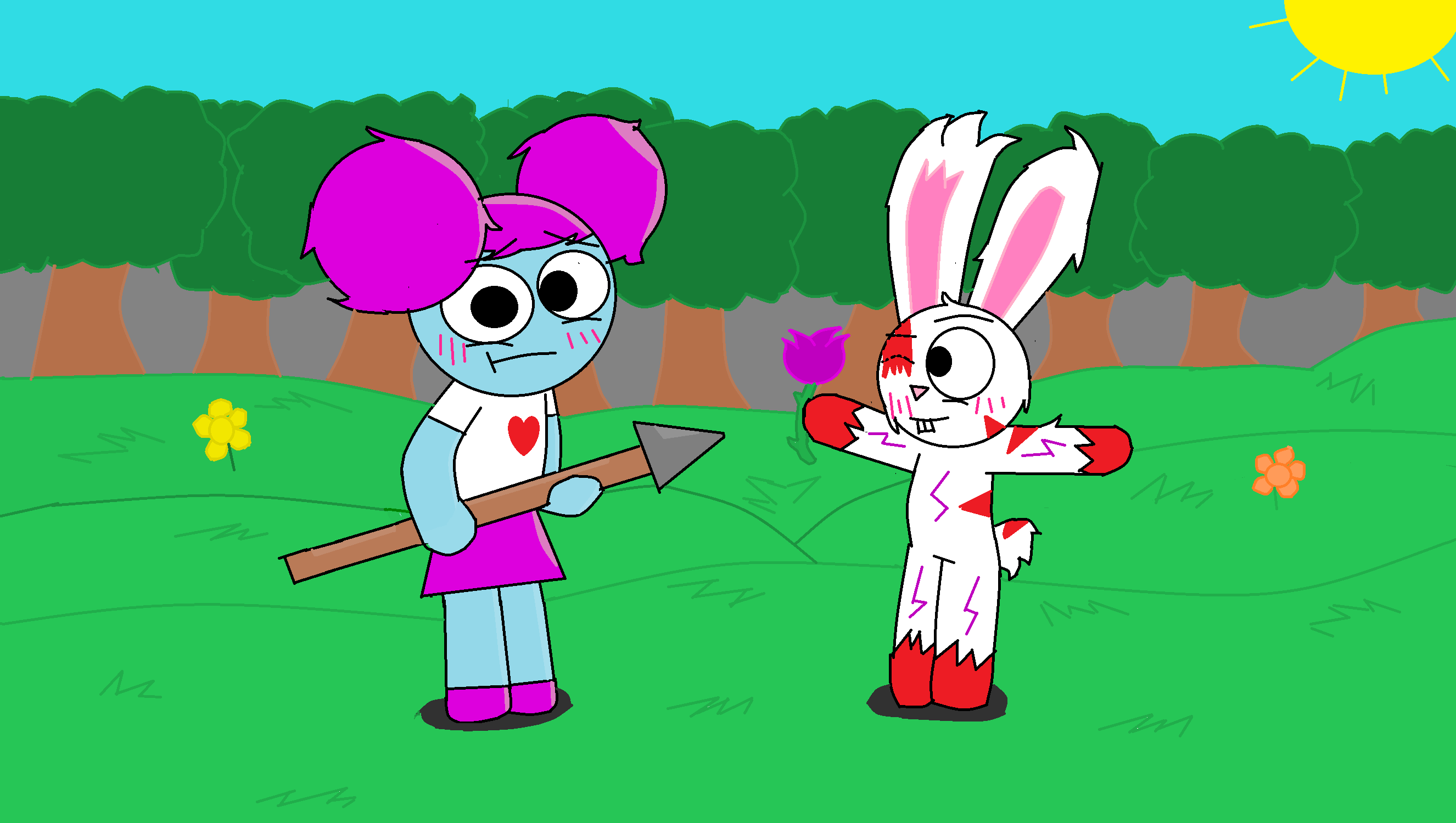 pibby guardians x crazy bunbun by yamil2030 on DeviantArt