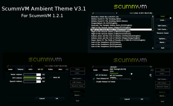 ScummVM Ambient Theme v3.1