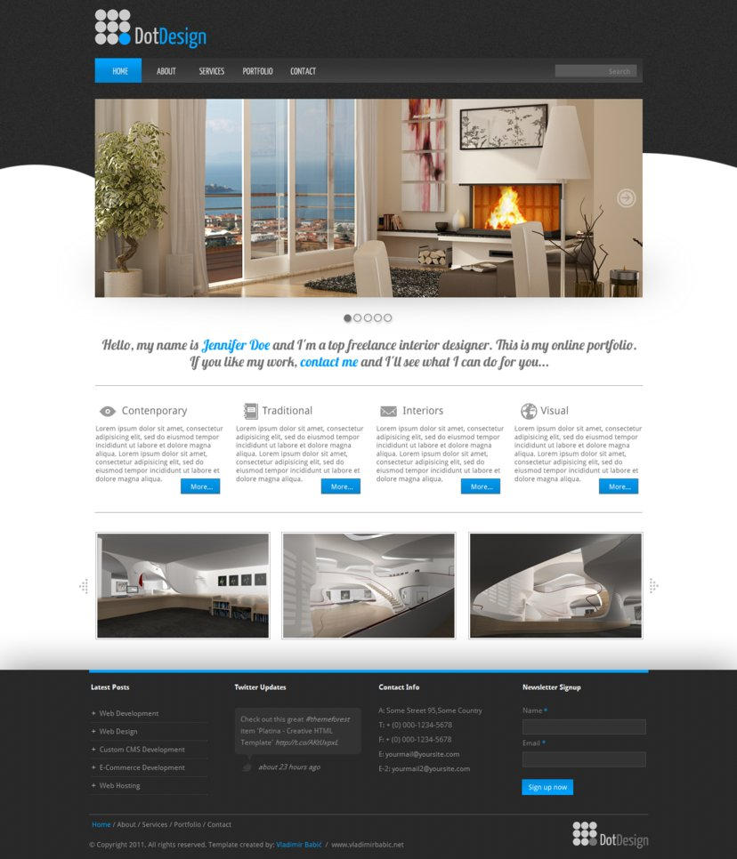 Dot Interior - Free PSD by vBabic on DeviantArt