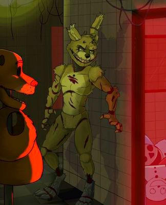 I Like You Springtrap X F Guard Reader By Tiffanythediamond On