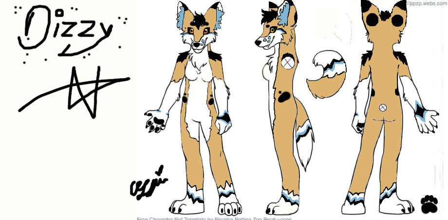 Dizzy the furry by charliebear1 on DeviantArt