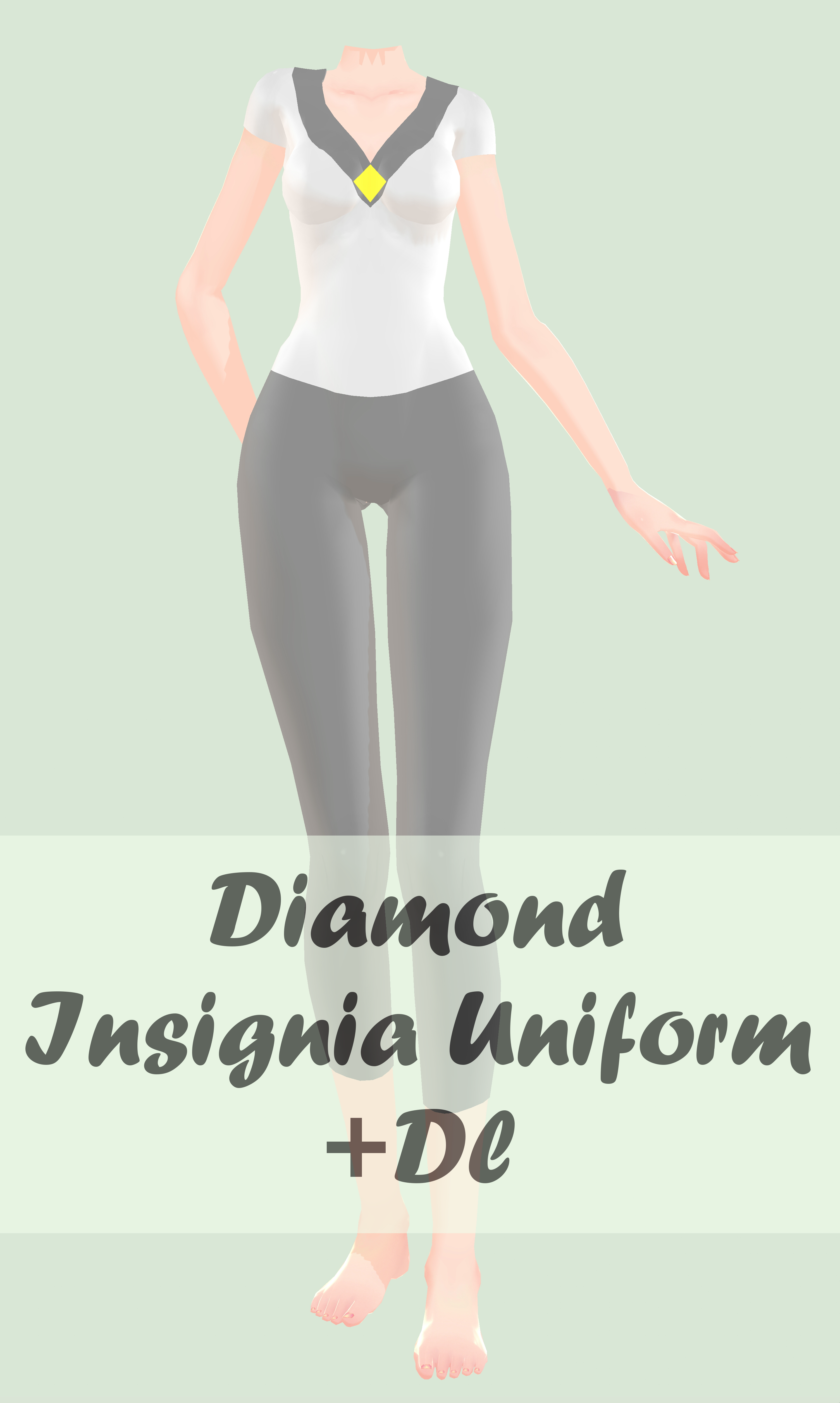 [MMD X SU] Diamond Insignia uniform +DL by TsunLion on DeviantArt