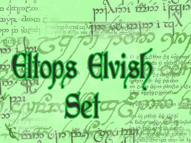 Eltops Elvish Set