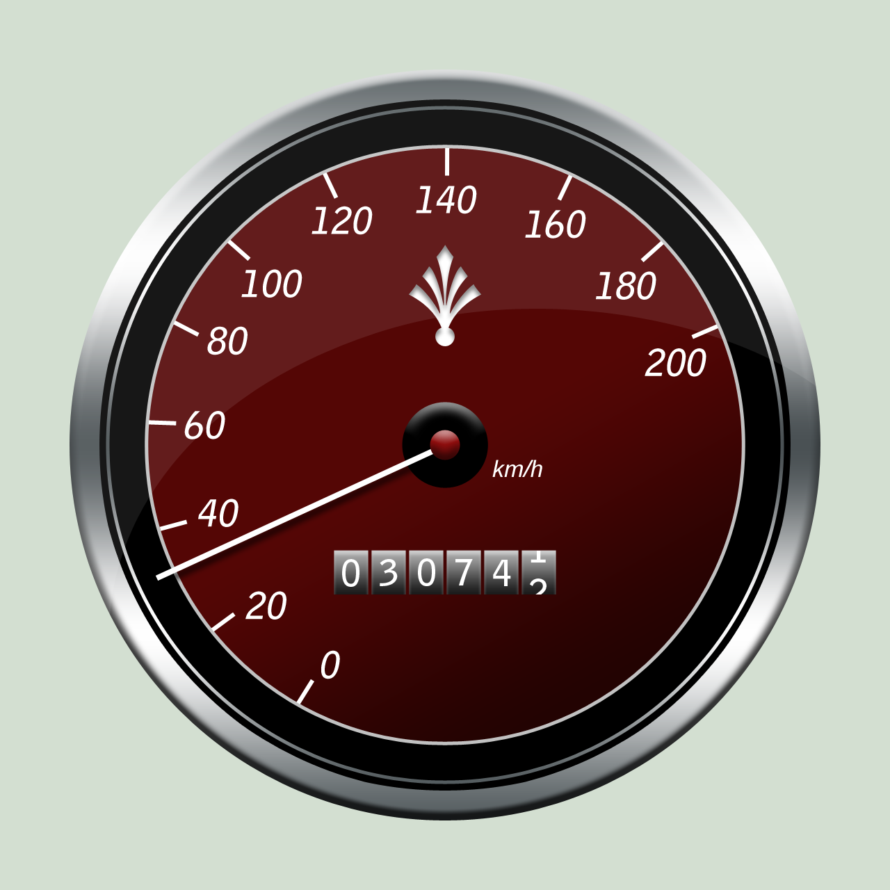 Speed Gauge Icon