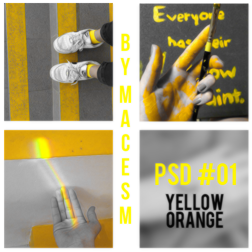 Download Psd 01 Just Yellow And Orange By Macesm On Deviantart