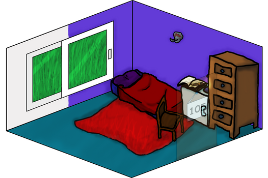 DH-Dorm Room 105