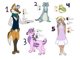 Misc Adoptables -open-