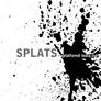 Splat - splattered india ink