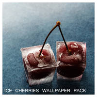 Ice Cherries wallpaper pack