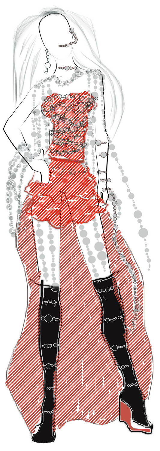 Evening Gown by SashaHale on DeviantArt