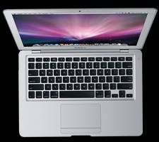 Macbook Air Top View - PSD