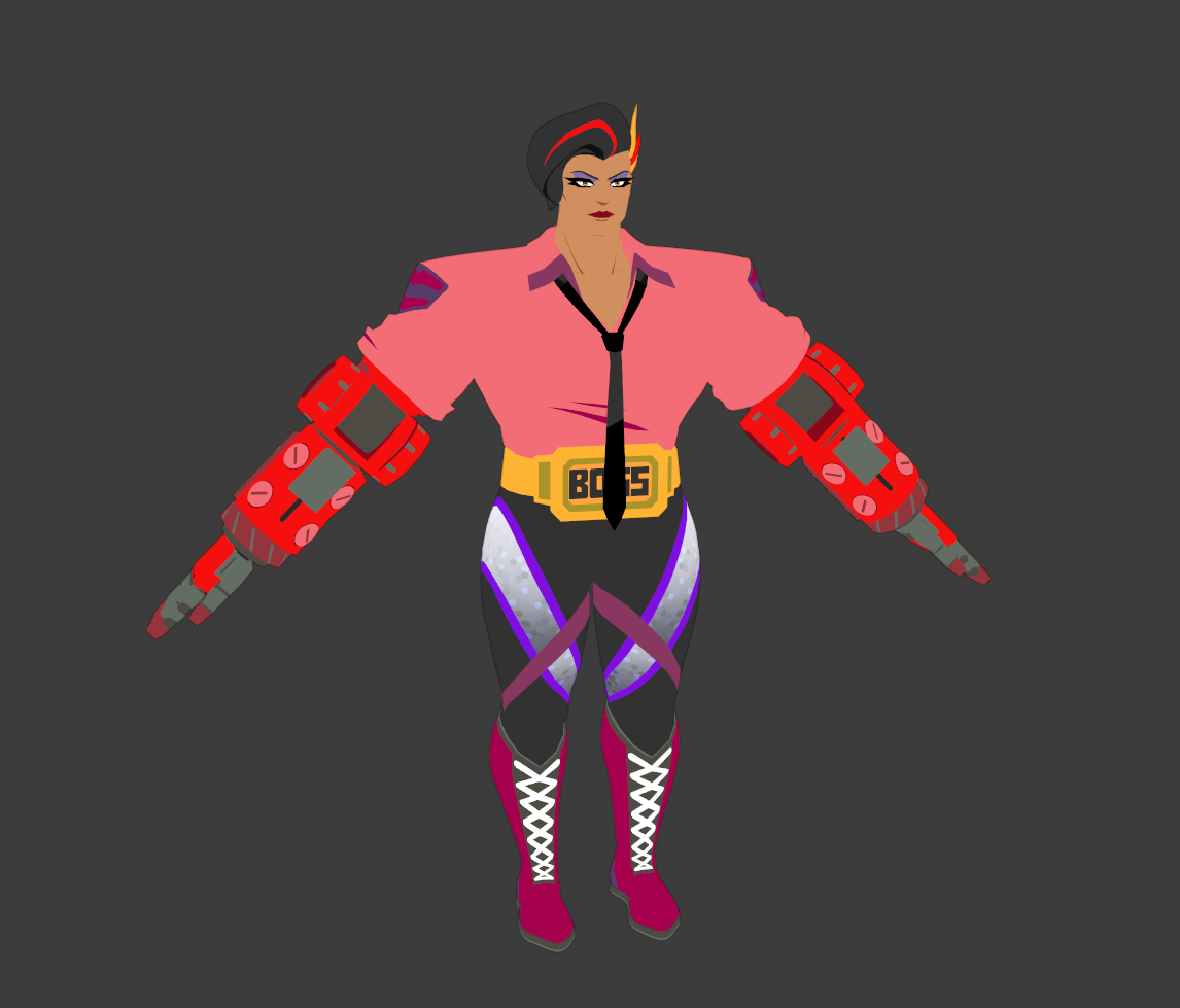 Hi-Fi Rush - Rekka Model by Joshu76 on DeviantArt