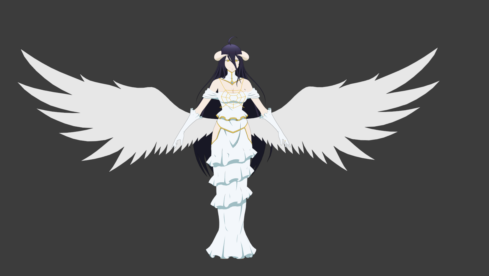 Overlord - Albedo by Joshu76 on DeviantArt