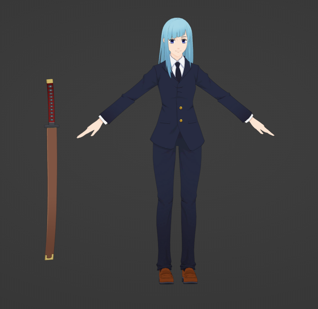 JJK Zero Front Realm Kasumi Miwa by Joshu76 on DeviantArt