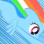 Rainbow Dash dress up removal game