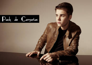 +Pack de carpetas de Justin Bieber