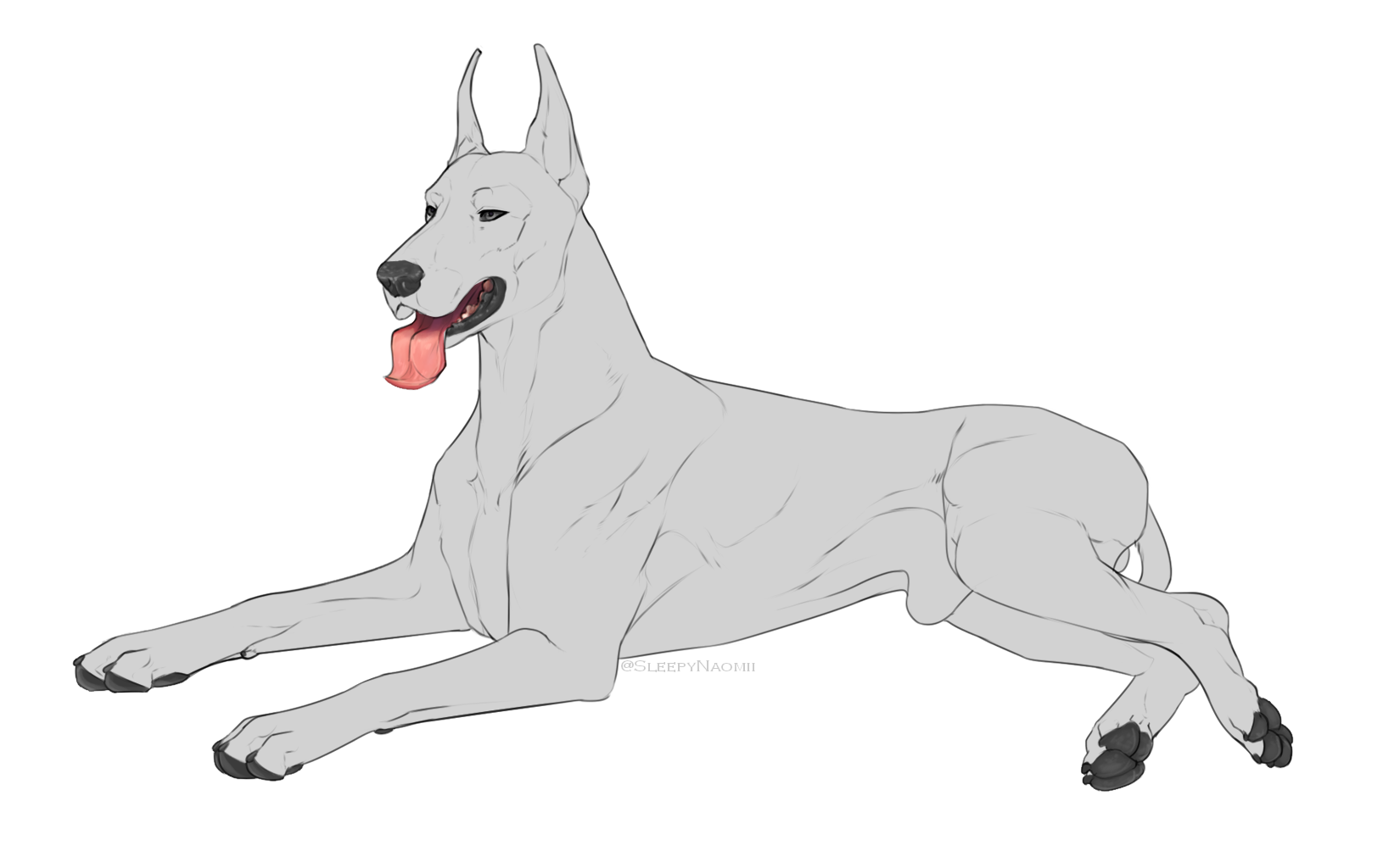 Ptu Doberman Or Rifle Royale Base by SleepyNaomii on DeviantArt