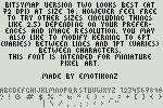 BITMAP FONT: Bitsymap VT