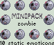 MiniPack: Zomie by Emotikonz