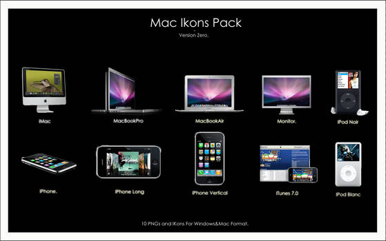 -Mac Ikons Pack, Version Zero-
