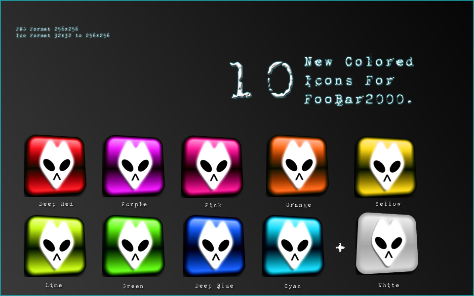 -Foobar2000's Colored Pack-