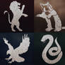 Hogwarts Houses Icons