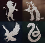 Hogwarts Houses Icons