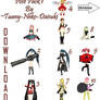 MMD Pose Pack 1 DL