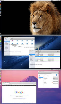 Mac OS X Lion Skin Pack V2 For Ubuntu 12.4 LTS