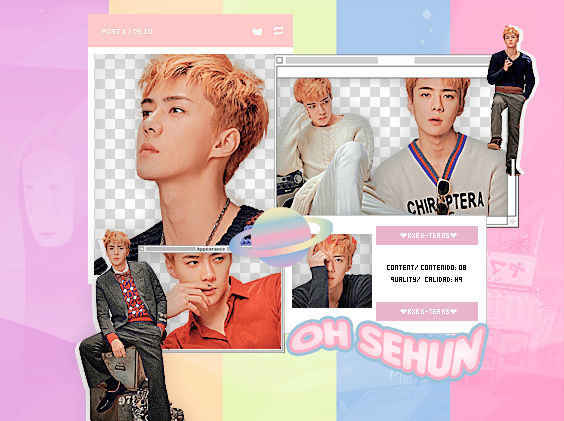 sehun exo pack png superelle magazine by bxek tears on deviantart sehun exo pack png superelle
