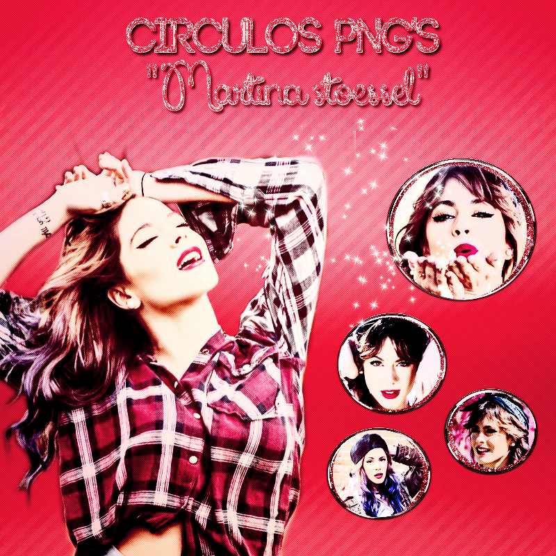 Pack Circulos PNG's de Martina Stoessel -Tini