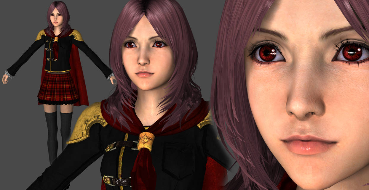 Rem Tokimiya (Final Fantasy Type 0 HD) by zakizakizaki on DeviantArt