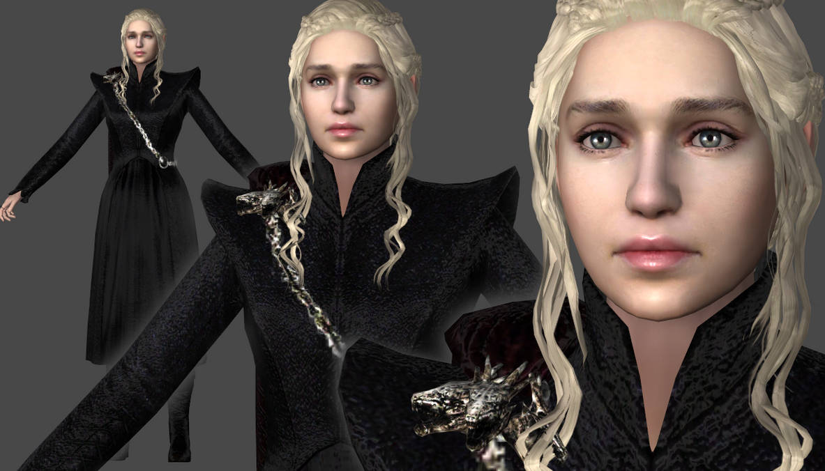 Daenerys (Game of Thrones Winter is Coming) by zakizakizaki on DeviantArt