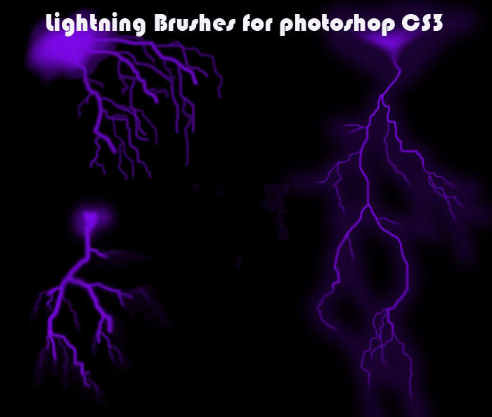 Lightning Brushes for CS3 by K-L-R on DeviantArt