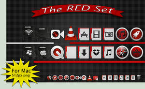 Red Icon Pack for Mac