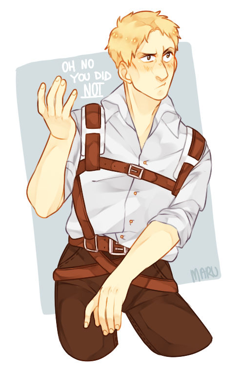 Reiner Braun x male! reader by tokitofu on DeviantArt